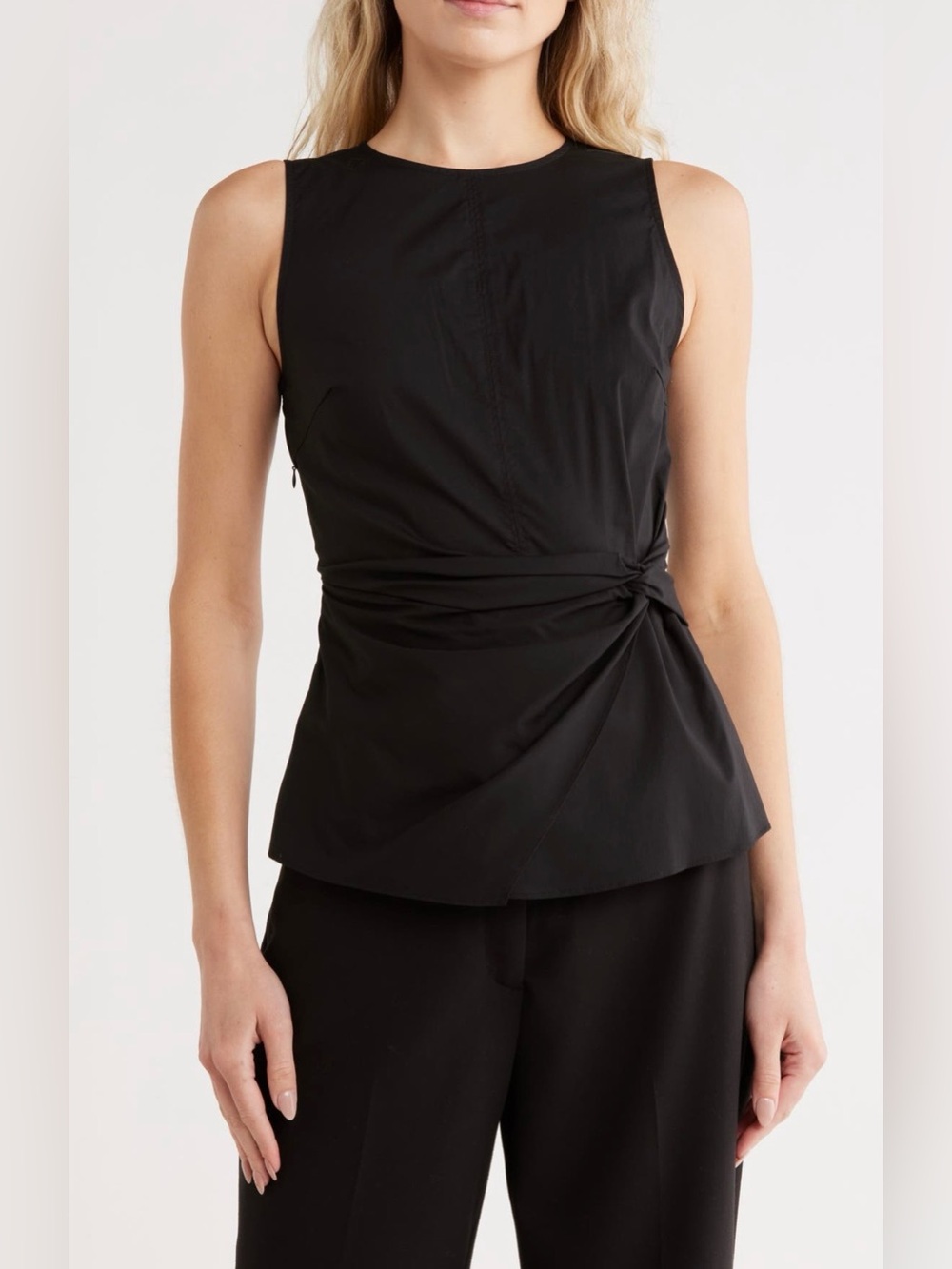 Jason Wu Twist Front Sleeveless Top